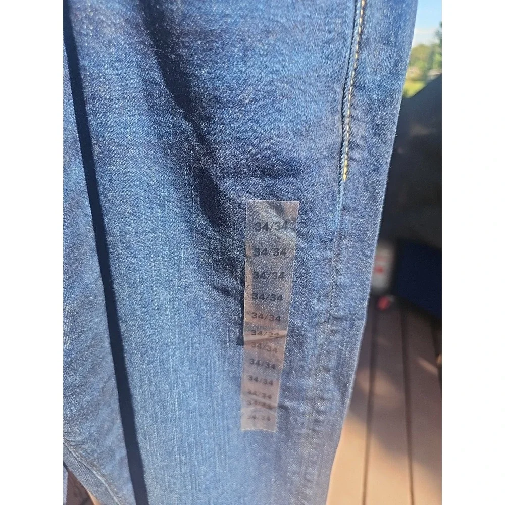 American Eagle AirFlex+ Classic Medium Skinny Jean Jet Indigo Size 34x34 NWT